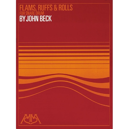 Flams Ruffs And Rolls For Snare Drum (Softcover Book)