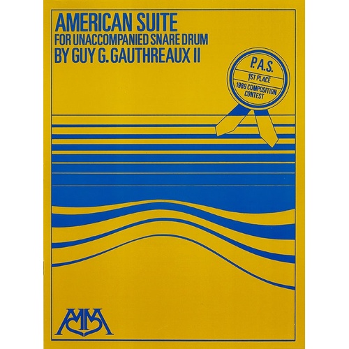 American Suite For Unaccomp Snare Drum (Softcover Book)