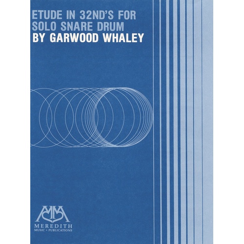 Etude In 32nds Solo Snare Drum (Softcover Book)