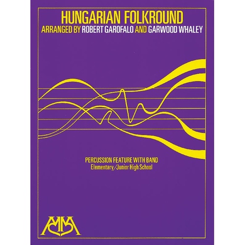 Hungarian Folkround Solo Percussion Or Band (Music Score/Parts)
