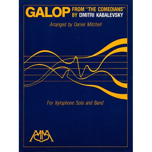 Galop From Comedians Xylo Solo Band (Music Score/Parts)