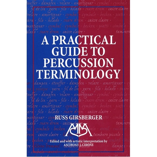 Practical Guide To Percussion Terminology (Softcover Book)