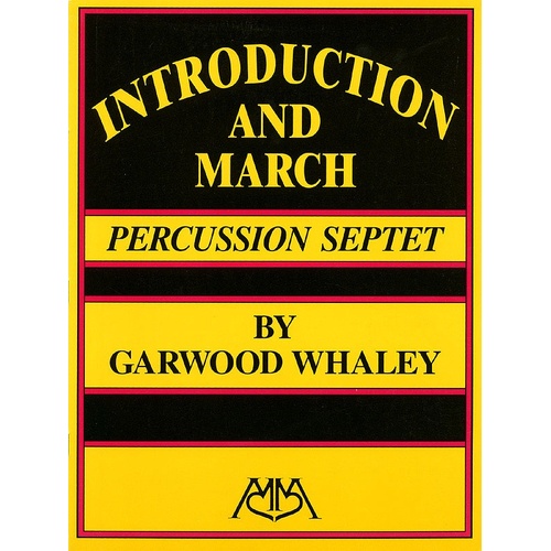 Introduction And March Percussion Ensemble (Music Score/Parts)