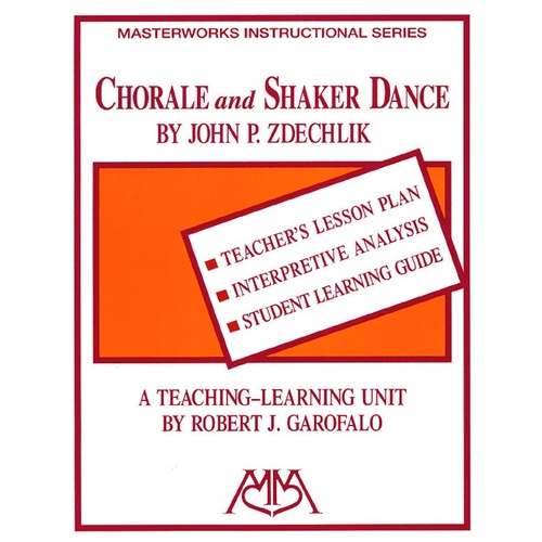 Chorale And Shaker Dance (Softcover Book)