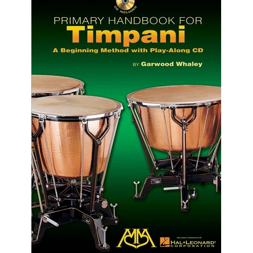 Primary Handbook for Timpani BK/CD by Garwood Whaley, 48 Pages, Meredith Music, Tuned Percussion Series