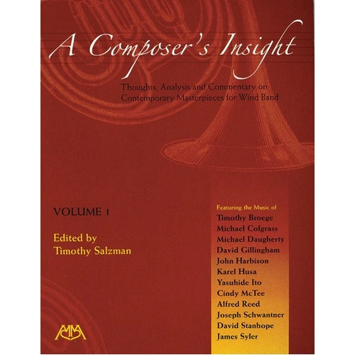 A Composer's Insight Volume 1