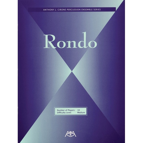 Rondo Percussion Ensemble (Music Score/Parts)