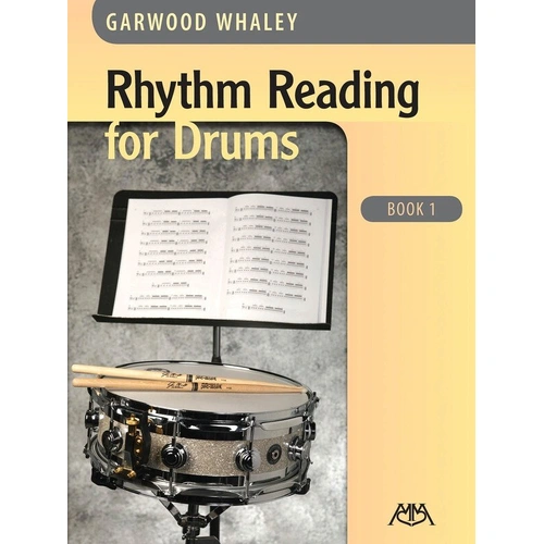 Rhythm Reading for Drums Book 1 by Meredith Music, 48 Pages, Systematic Approach for Beginning Drummers and Percussionists