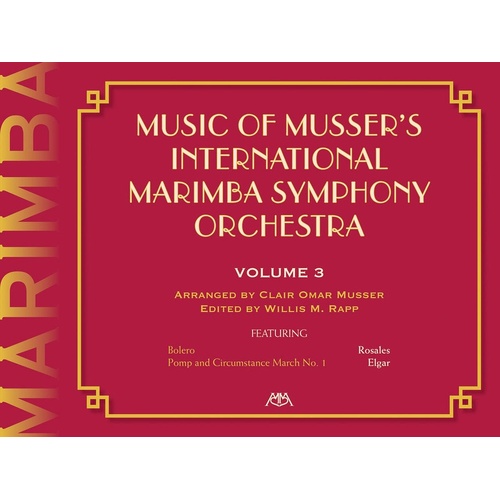 Mussers International Marimba Orchestra V3 (Softcover Book)