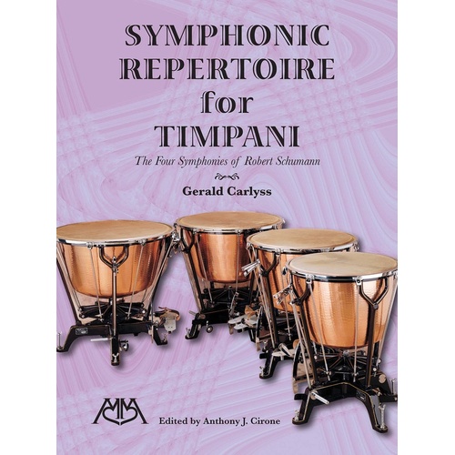Symphonic Repertoire For Timpani Schumann (Softcover Book)