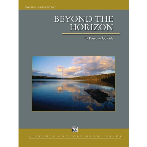 Beyond the Horizon Concert Band Sheet Music Grade 4