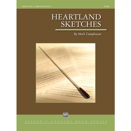 Heartland Sketches Concert Band Gr 4.5