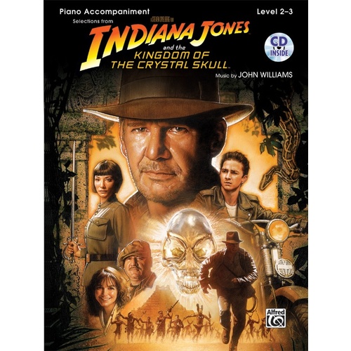 Indiana Jones & The Kingdom Piano Book/CD