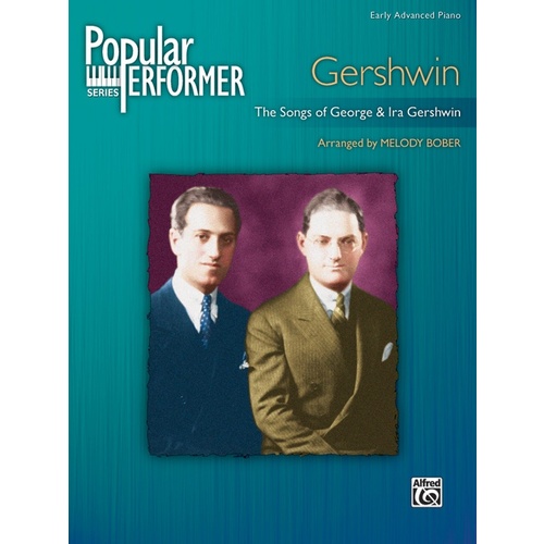 Popular Performer Gershwin Early Adv Piano