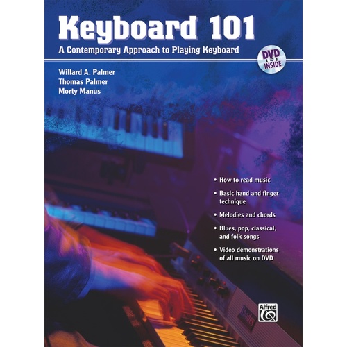 Keyboard 101 Book/DVD