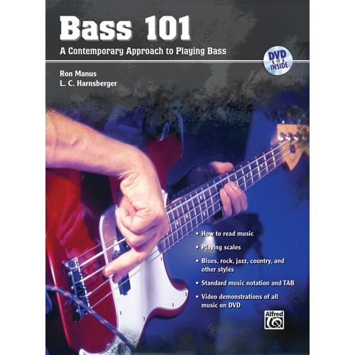 Bass 101 Book/DVD