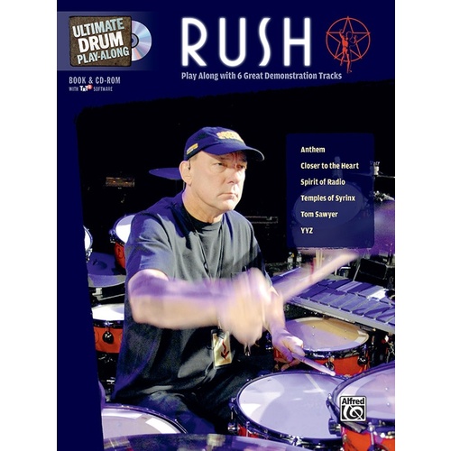 Ultimate Drum Playalong Rush Book/CD