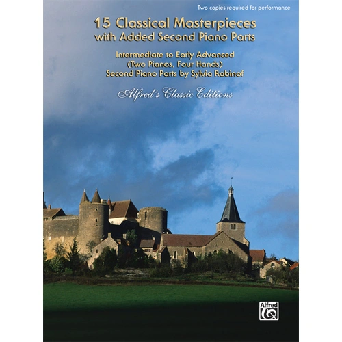15 Classical Masterpieces Piano Sheet Music PD 2P4H