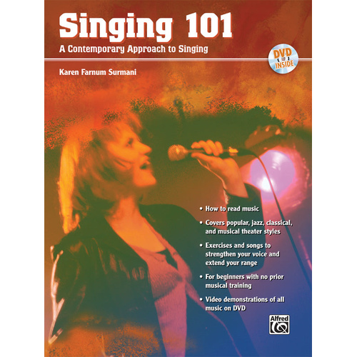 Singing 101 Book and DVD Set