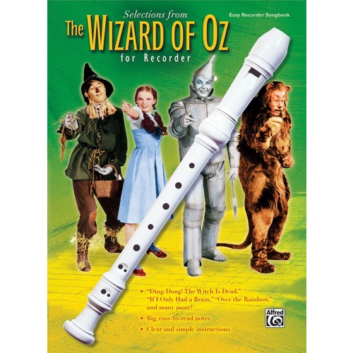 Wizard of Oz Selections Book & Recorder Pack