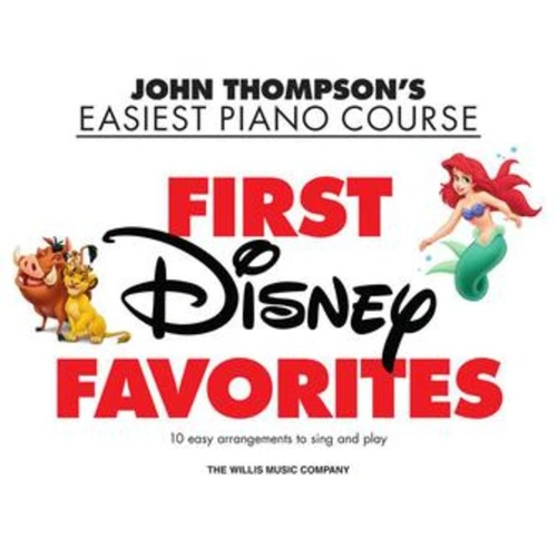 Easiest Piano Course - First Disney Favorites by Willis Music