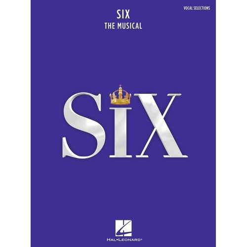 Six the Musical Vocal Selections Songbook for Piano by Hal Leonard
