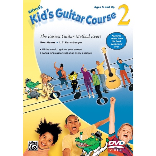 Alfred's Kids Guitar Course 2 DVD