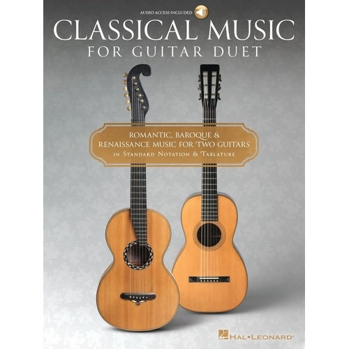 Classical Music for Guitar Duet Book with Online Audio Access