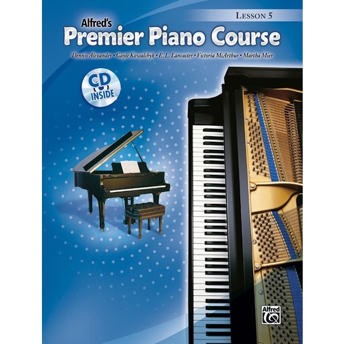 Premier Piano Course Lesson 5 Book/CD