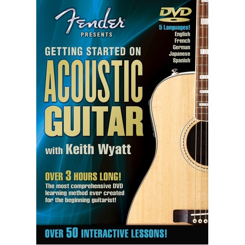 Getting Started On Acoustic Guitar DVD (DVD Only)