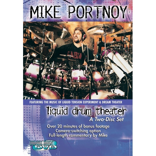Mike Portnoy Liquid Drum Theater 2 DVD Set (DVD Only)