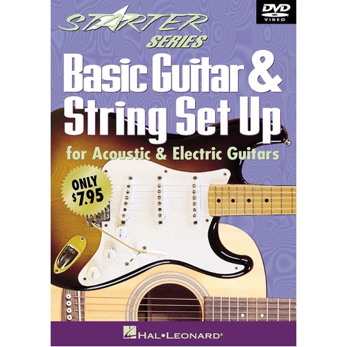 Basic Guitar and String Set Up DVD Starter Series (DVD Only)