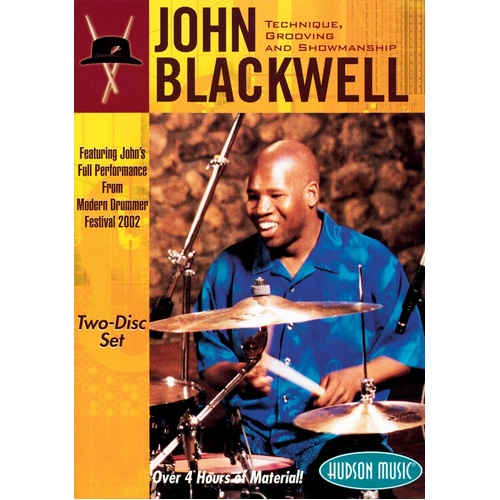 John Blackwell Technique Grooving 2DVD (DVD Only)