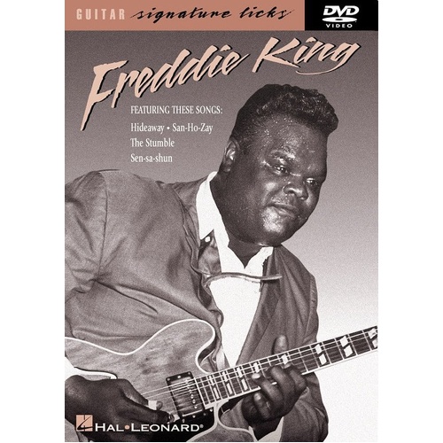 Freddie King Guitar Signature Licks DVD