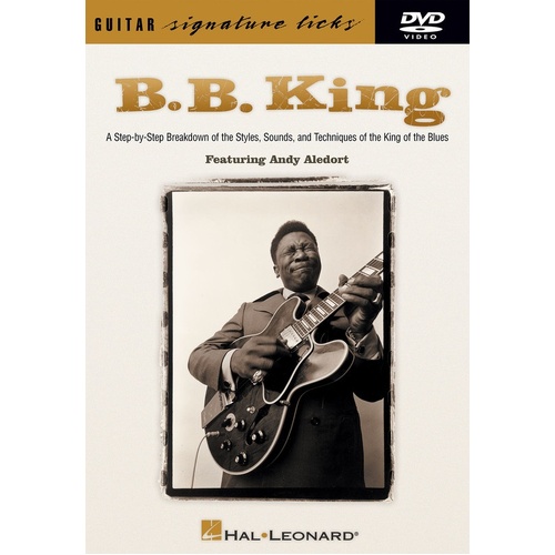 Bb King Sig Licks DVD (DVD Only)