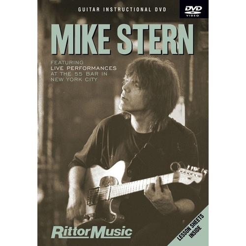 Mike Stern Guitar Instructional DVD (DVD Only)