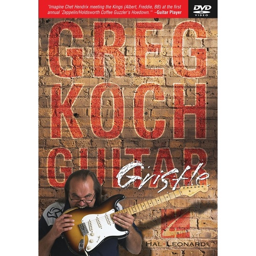 Greg Koch Guitar Gristle DVD (DVD Only)