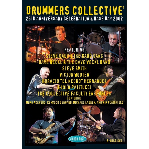 Drummers Collective 25th Anniversary 2 DVD Set (DVD Only)