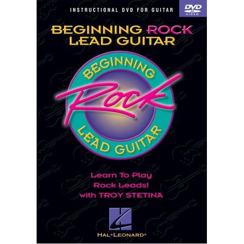 Beginning Rock Lead Guitar DVD (DVD Only)