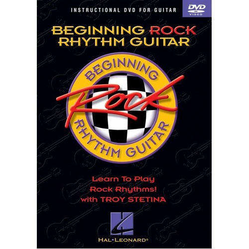 Beginning Rock Rhythm Guitar DVD (DVD Only)