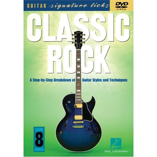Classic Rock Sig Licks DVD (DVD Only)