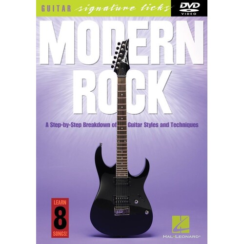 Modern Rock Sig Licks DVD (DVD Only)