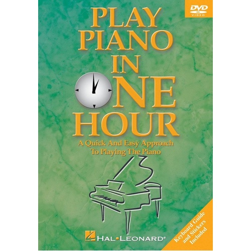 Play Piano in One Hour DVD
