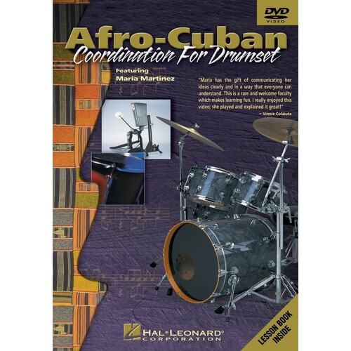 Afro Cuban Coordination For Drumset DVD (DVD Only)