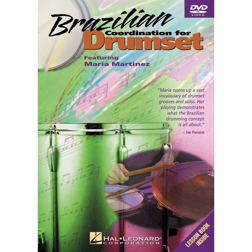 Brazilian Coordination For Drumset DVD (DVD Only)