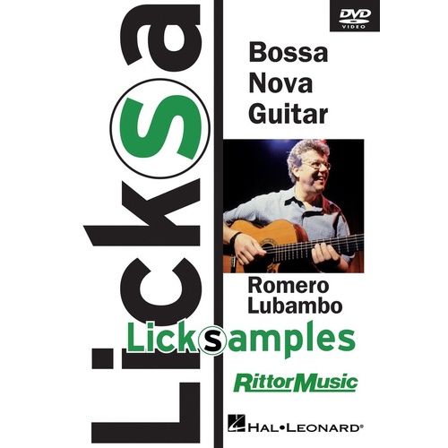 Bossa Nova Guitar Lick Samples DVD (DVD Only)