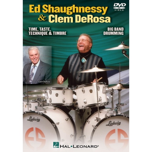 Ed Shaughnessy and Clem Derosa DVD Big Band Drum (DVD Only)