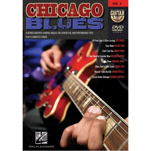 Chicago Blues Guitar Play Along DVD V4 (DVD Only)