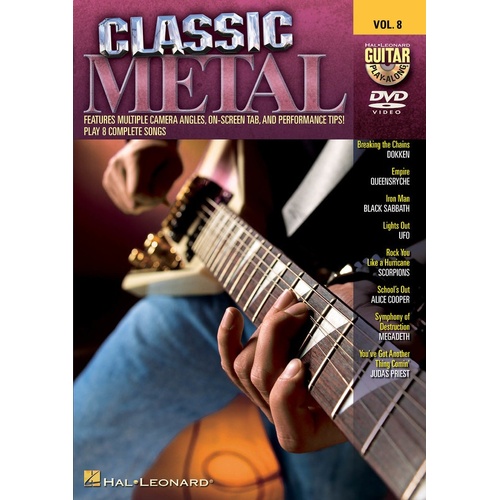 Classic Metal Guitar Play Along DVD (DVD Only)