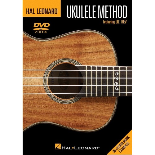 Hal Leonard Ukulele Method DVD